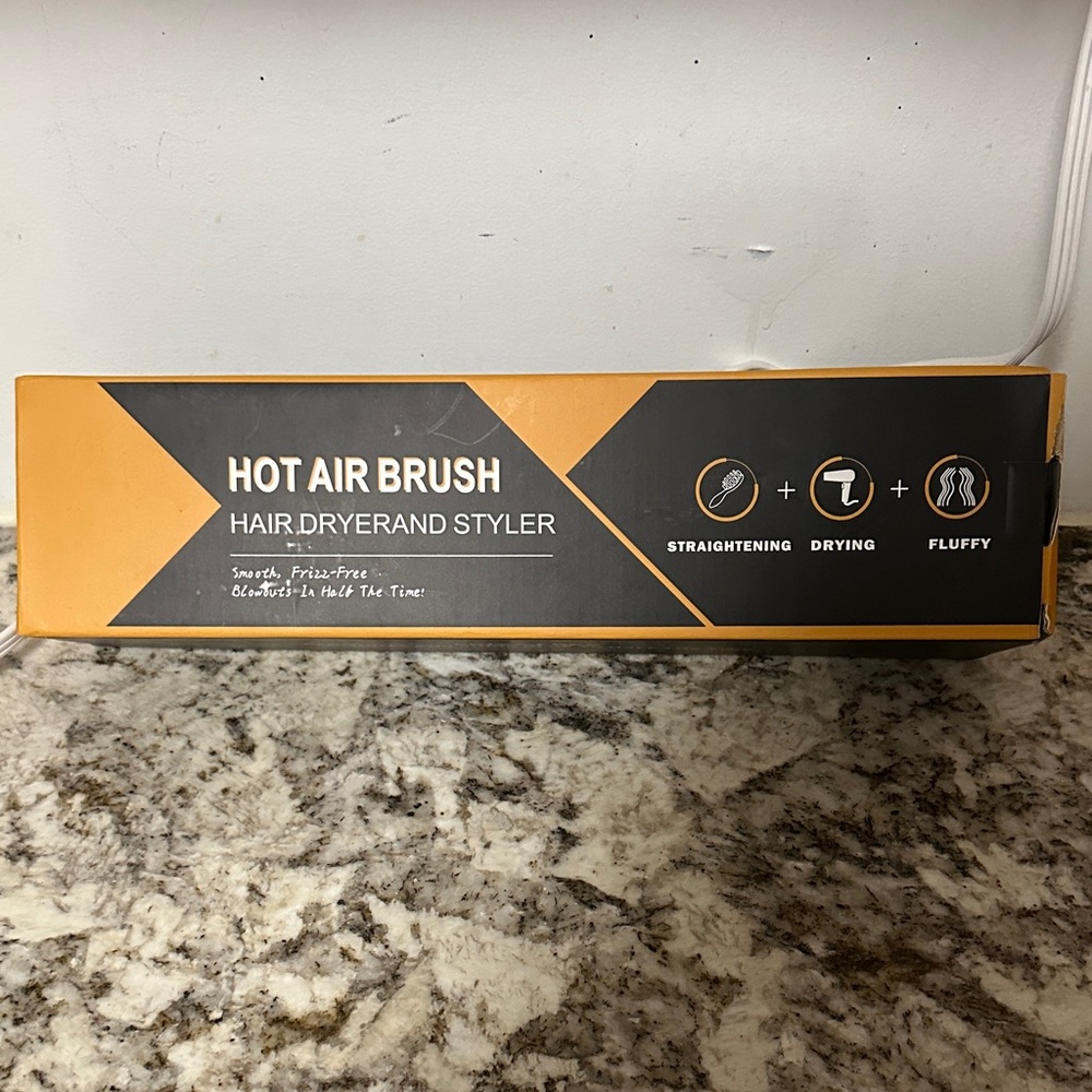 Hot Air Brush Hair Dryer and Styler